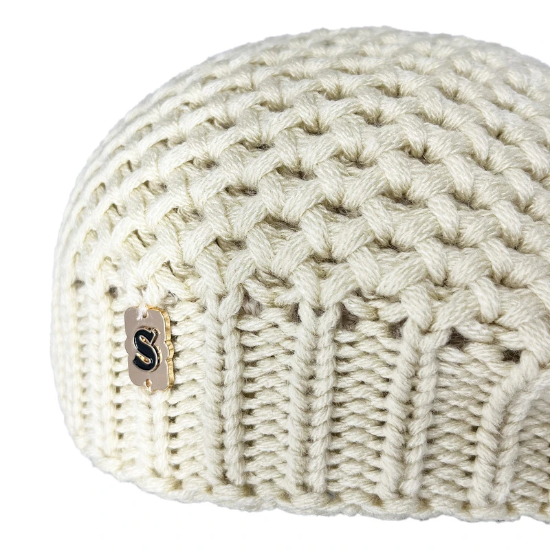 ست کلاه و شال گردن بافتنی مدل سام 423