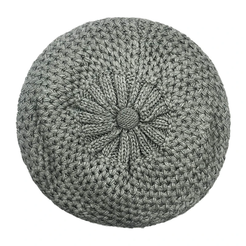 ست کلاه و شال گردن بافتنی مدل سام 423