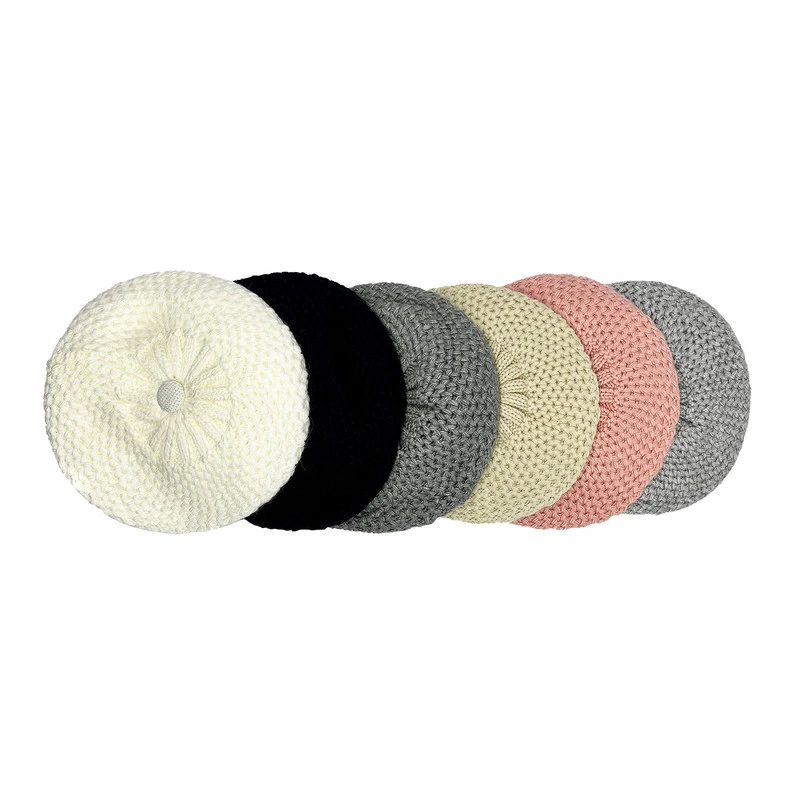 ست کلاه و شال گردن بافتنی مدل سام 423