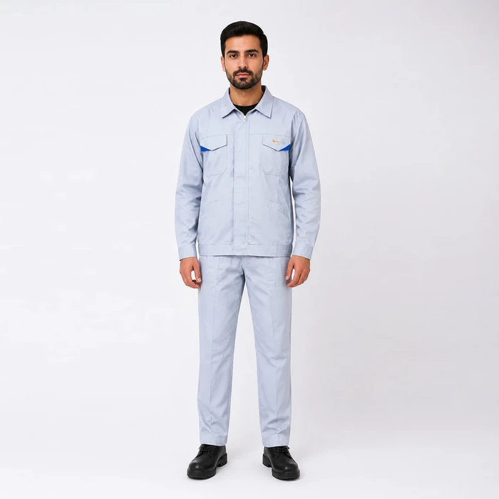 لباس کار دو تکه جیب مخفی گلدوزی سایپا والا دوخت VD-573