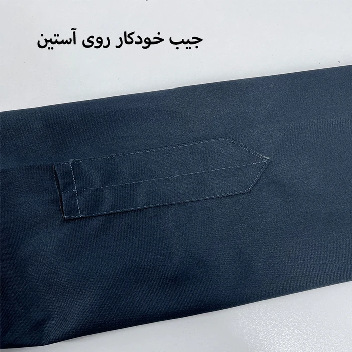 ست لباس کار دودی زیپ مخفی والا دوخت VD-576