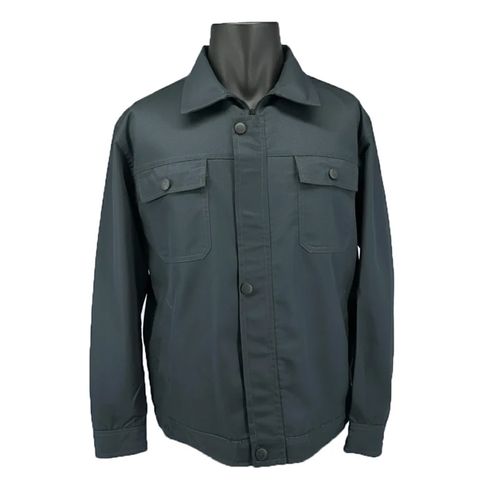 ست لباس کار دودی زیپ مخفی والا دوخت VD-576
